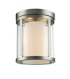 Willow 3 Light Flush Mount in Brushed Nickel Finish