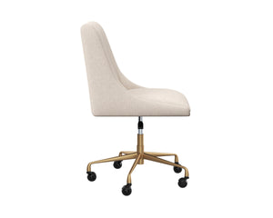 HALDEN OFFICE CHAIR - BEIGE LINEN