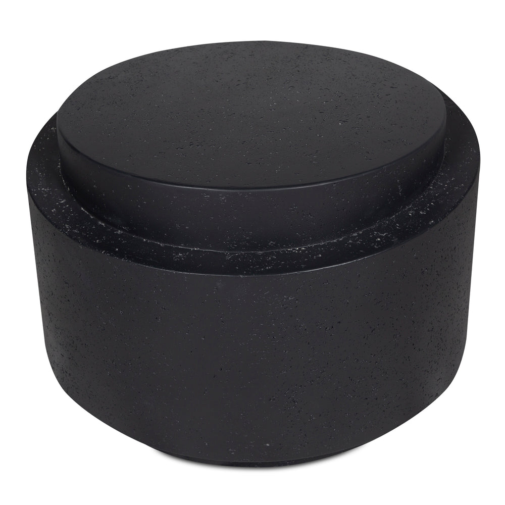 Moe's Cosmo Outdoor Accent Table in Black Finish