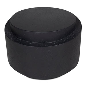Moe's Cosmo Outdoor Accent Table in Black Finish