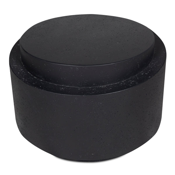 Moe's Cosmo Outdoor Accent Table in Black Finish