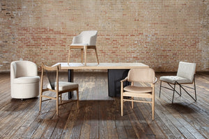 Gloria Dining Chair In Hampton Cream