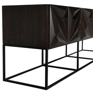 Zurich Console in Ebony, XL