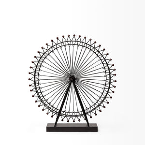London Eye 3L x 25W Black Metal London Eye Replica