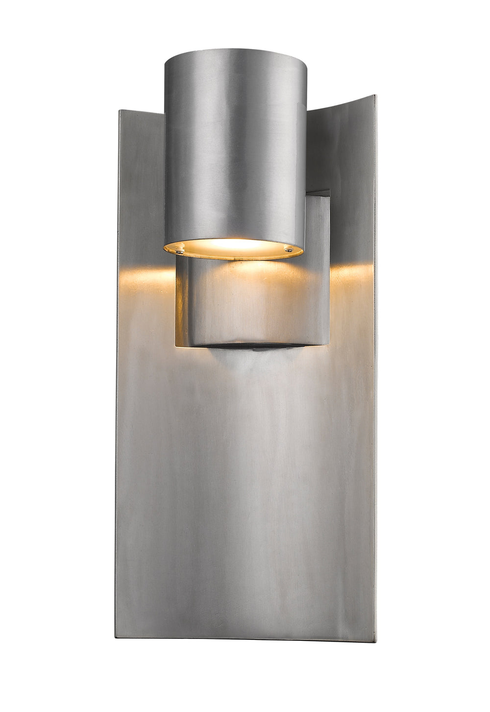 Amador  1 Light Outdoor in Silver Finish