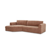 Moe's Madrid Left Sectional in Heritage Pink