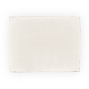 Caplan Elite-Ivory Ottoman with Deep Seating