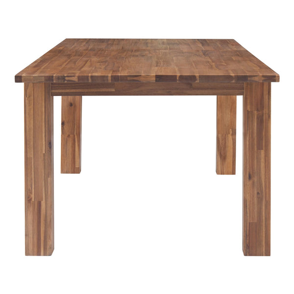 Bedford Butterfly Dining Table w/ 20" Ext. In Brushed Brown 