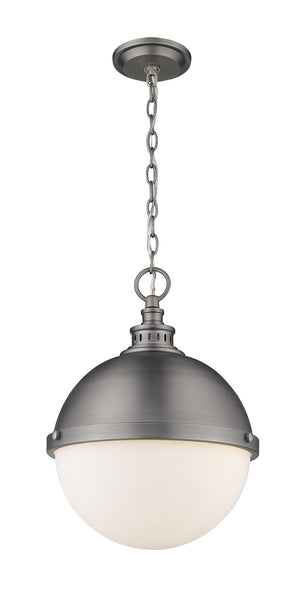 Peyton 2 Light Pendant in Antique Nickel Finish