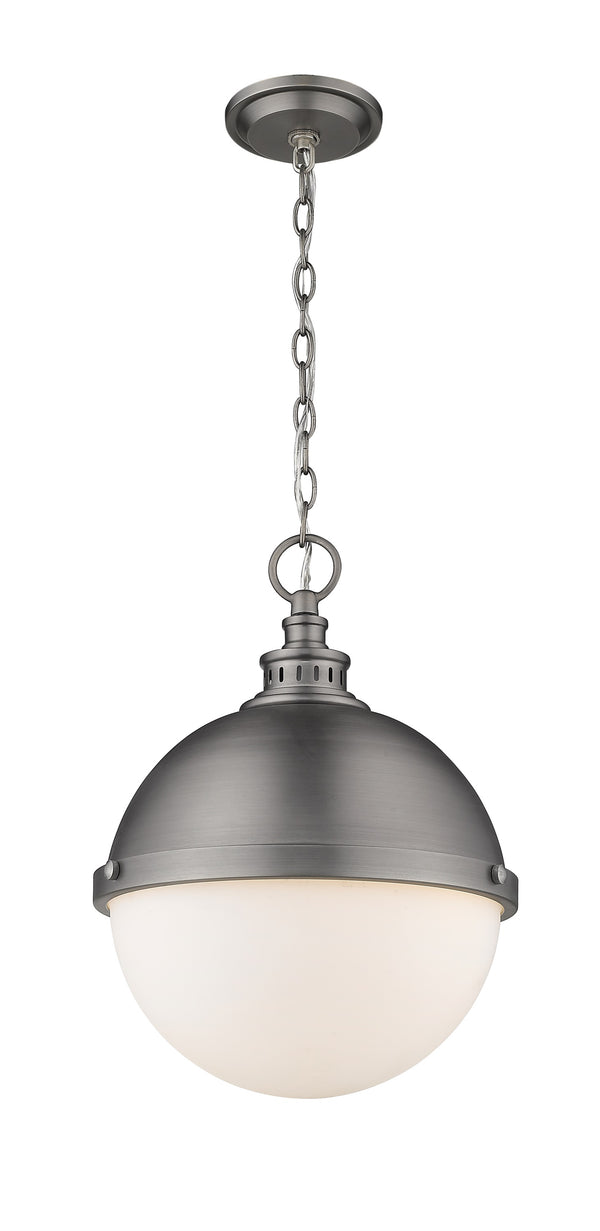 Peyton 2 Light Pendant in Antique Nickel Finish