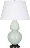 Celadon Double Gourd Table Lamp