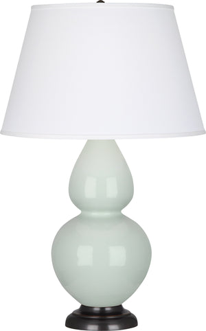 Celadon Double Gourd Table Lamp