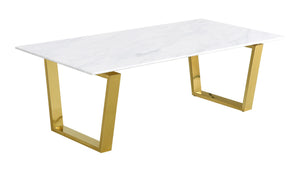Jaime Coffee Table In Gold