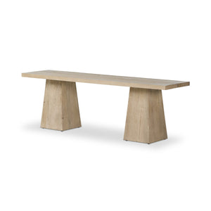 Atlas Console Table - Bleached Alder