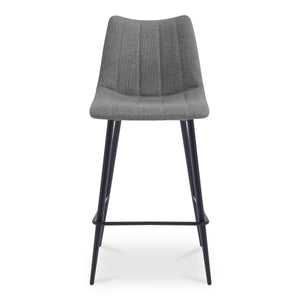 Moe's Alibi Bar Stool Dark Grey Set of Two
