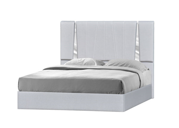 Matisse Queen Bed in Silver Grey