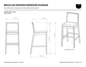 Nardia Cane Stool