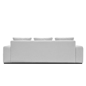 Moe's Thomas Grey Sofa with Feather Blend