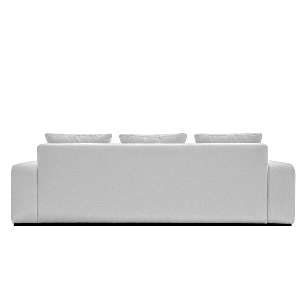 Moe's Thomas Grey Sofa with Feather Blend