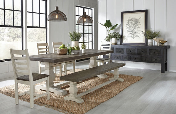 Lahey Solid Wood 11-Drawer Console Table