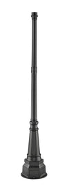Outdoor Post Outdoor Post in Black Finish
