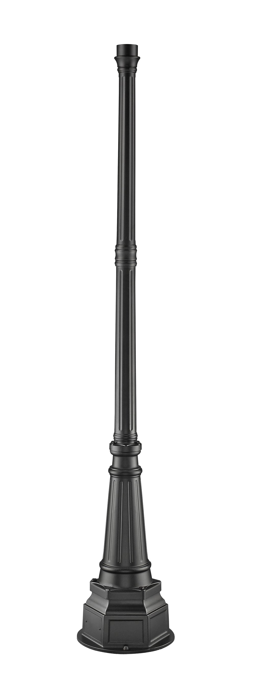 Outdoor Post Outdoor Post in Black Finish