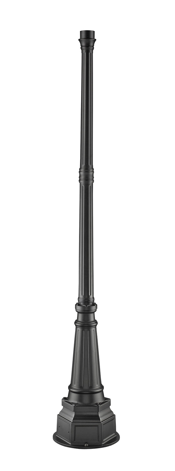 Outdoor Post Outdoor Post in Black Finish