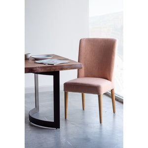 Moe's Bent Small Dining Table in Natural Acacia Wood