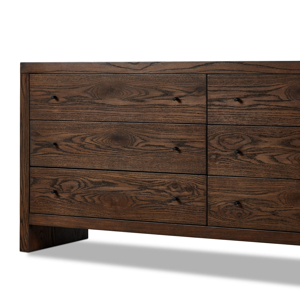 Torrington 6 Drawer Dresser In Umber Oak