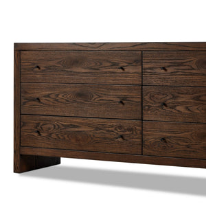 Torrington 6 Drawer Dresser In Umber Oak