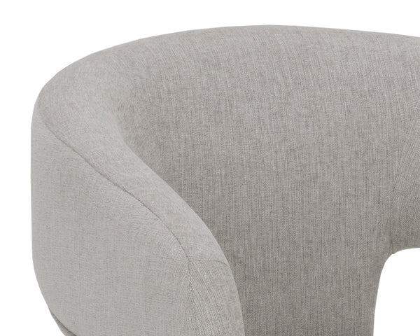 ISIDORE DINING ARMCHAIR - ERNST SANDSTONE