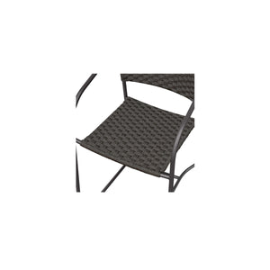 Moe's Zola Outdoor Counter Chair in Dark Brown