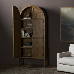 Tolle Panel Door Cabinet In Drifted Oak Sld