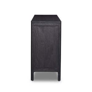 Sydney 9 Drawer Dresser In Black Wash