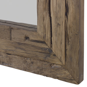 Rennick Rustic Wood Mirror