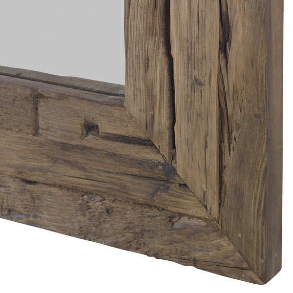 Rennick Rustic Wood Mirror