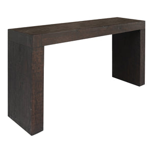 Moe's Evander Console Table in Rustic Brown