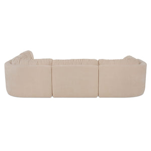 Moe's Matina Dream Modular Sectional in Oatmeal