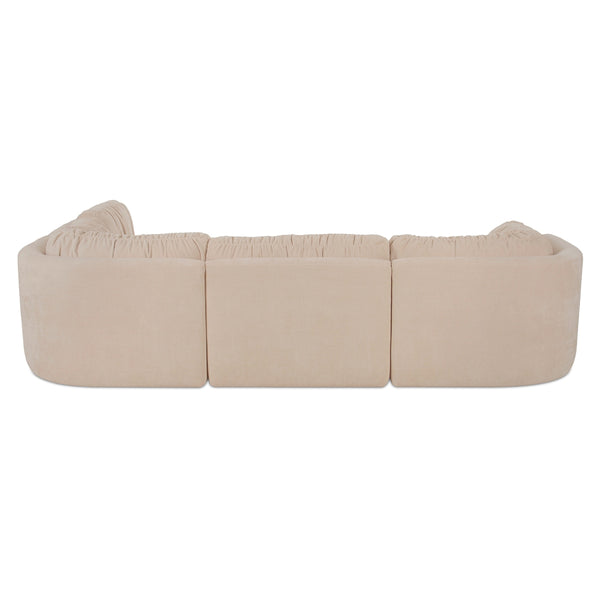 Moe's Matina Dream Modular Sectional in Oatmeal