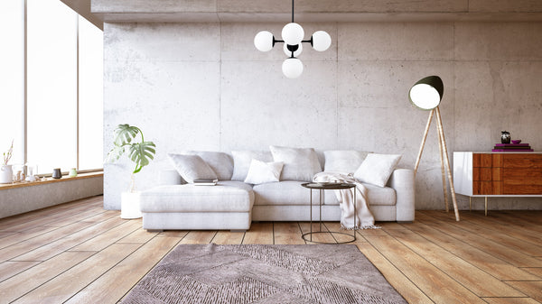 Midnetic 5 Light Pendant in Matte Black Finish