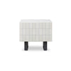 Moe's Farren Outdoor Side Table in Cream Concrete