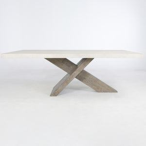 Durant Solid Wood Reclaimed Pine Dining Table