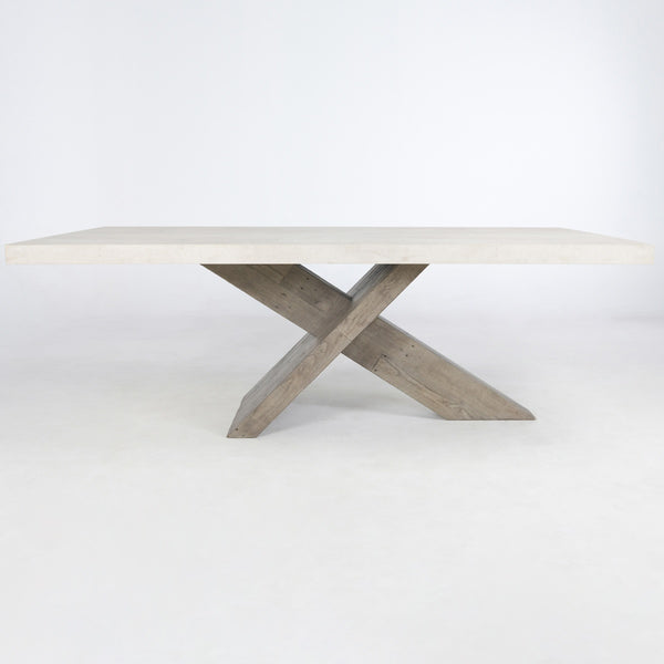 Durant Solid Wood Reclaimed Pine Dining Table