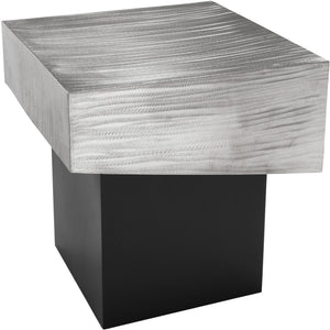 Glenn End Table In Silver