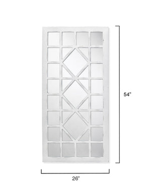 Virginia Wood Rectangle Wall Mirror