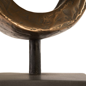 Trifoil Table Sculpture, Bronze