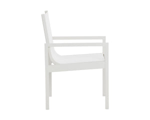 MERANO DINING ARMCHAIR - WHITE