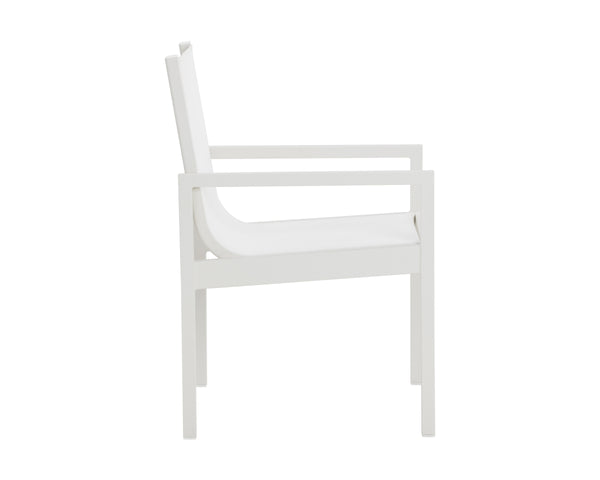 MERANO DINING ARMCHAIR - WHITE