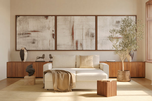 NEAH SOFA BED W/STANDARD ARM RESTS, 63"X77"