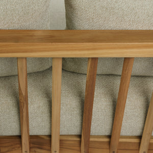 Irvine Outdoor Sofa 96" in Natural Teak